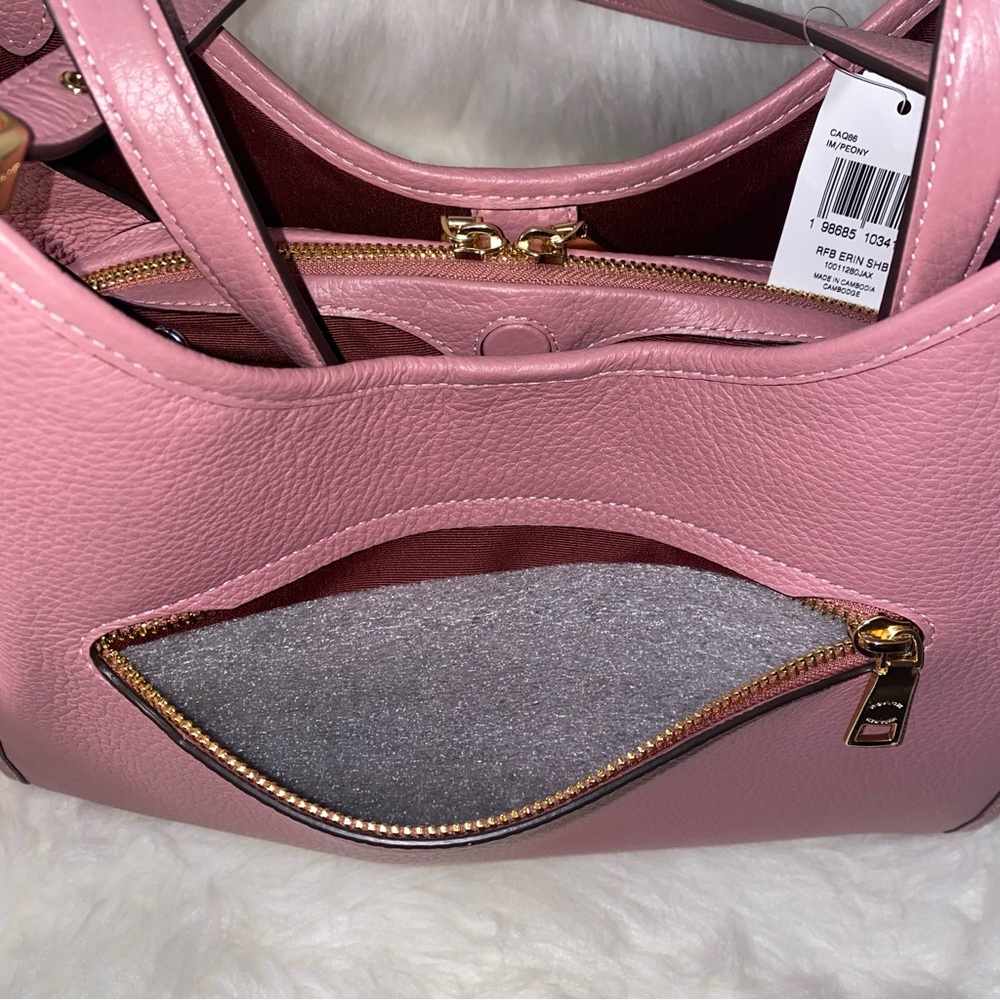 Coach 🩷 leather purse New Erin Shoulder Bag - Picture 8 of 15